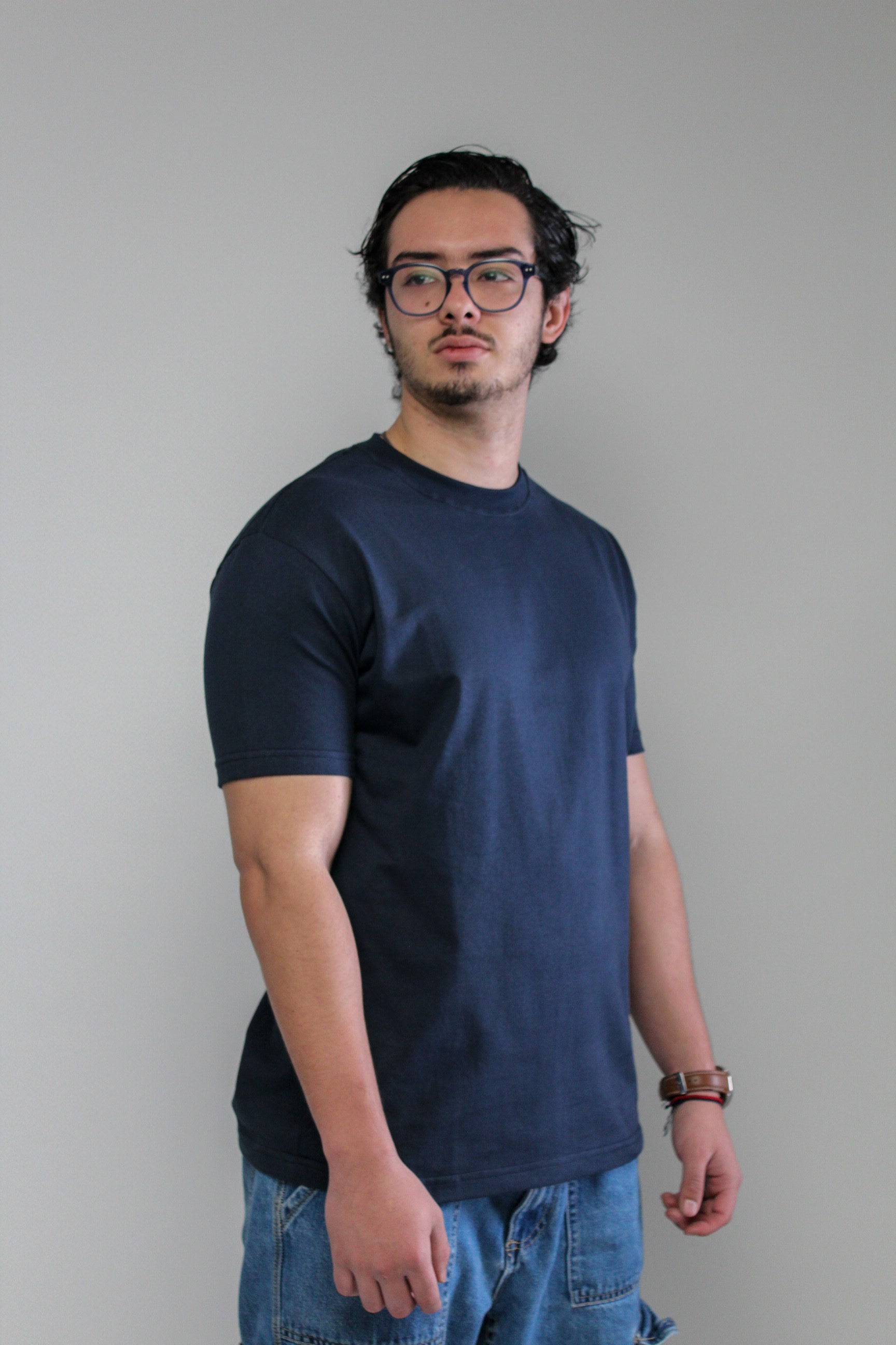 Premium Classic Tee / Navy