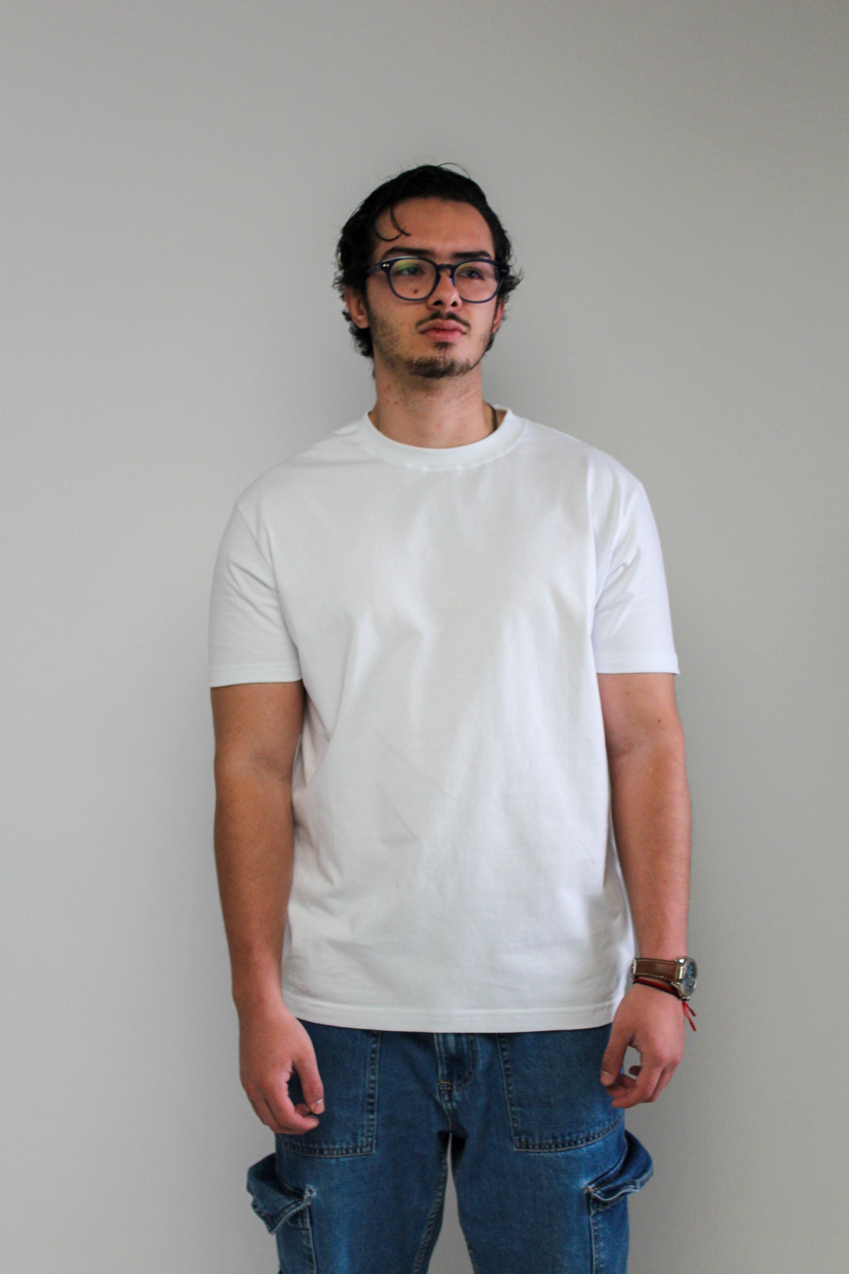 Premium Classic Tee / Blanco