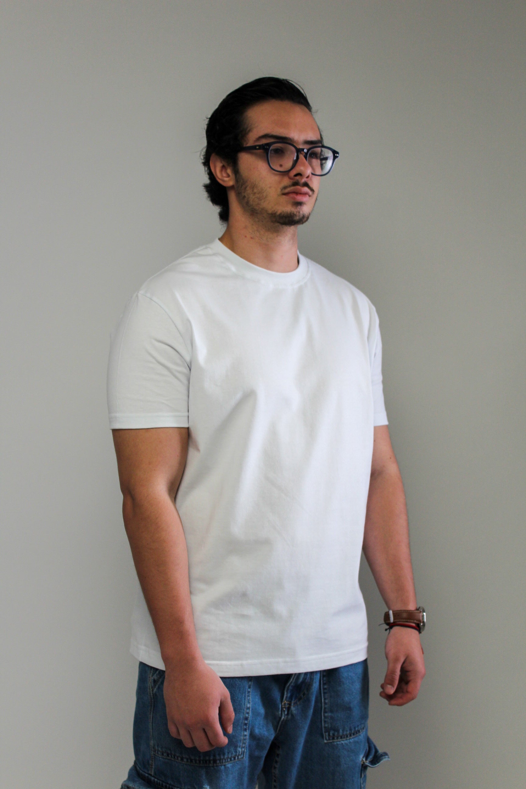 Premium Classic Tee / Blanco