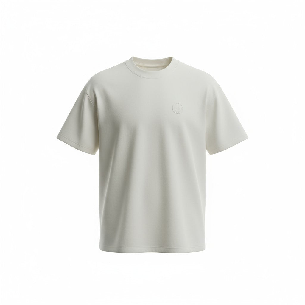 Bordado logo french terry / crudo